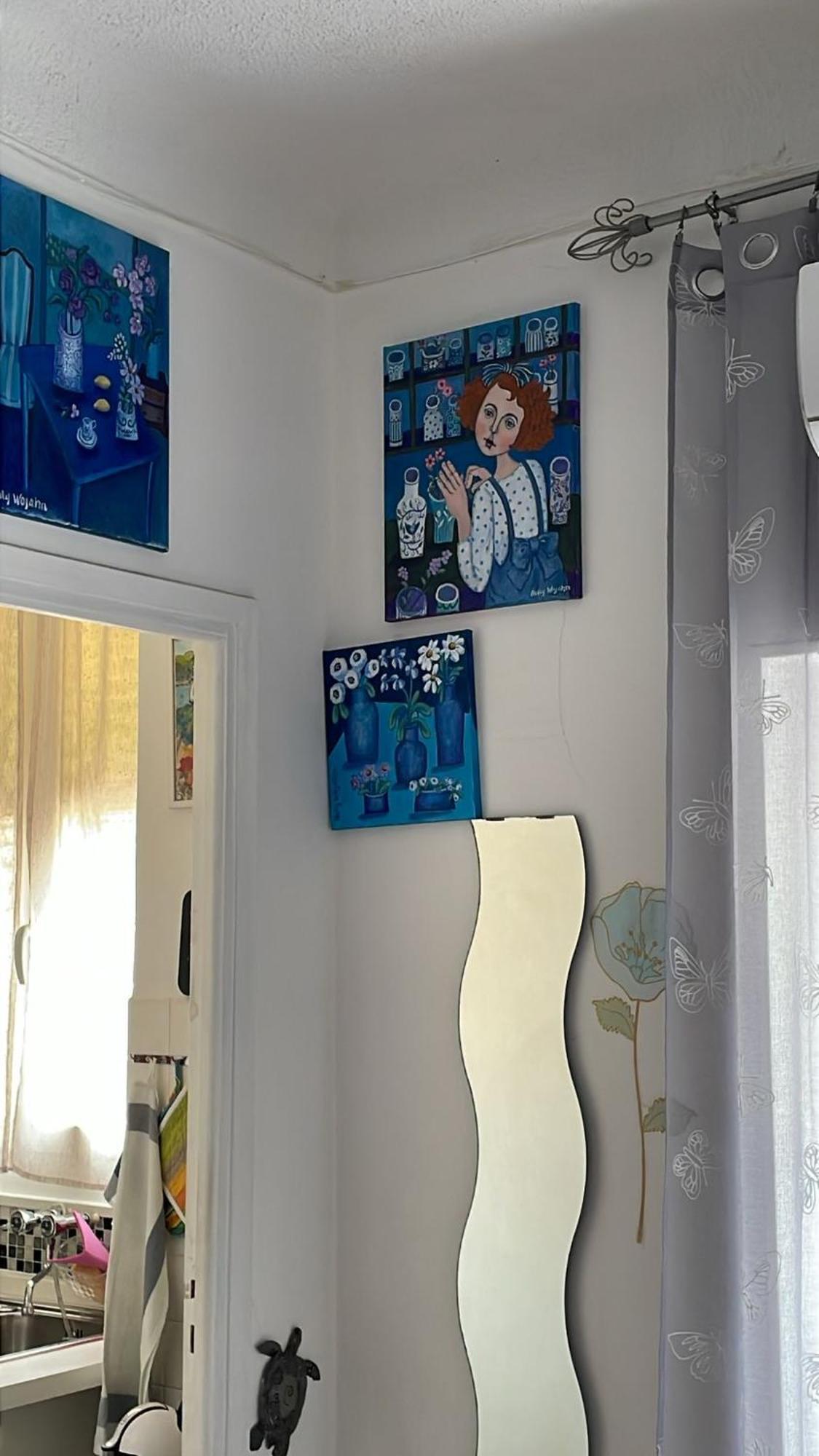 Welcome In The Cozy Blue Nest Pedestrian Menton Bagian luar foto