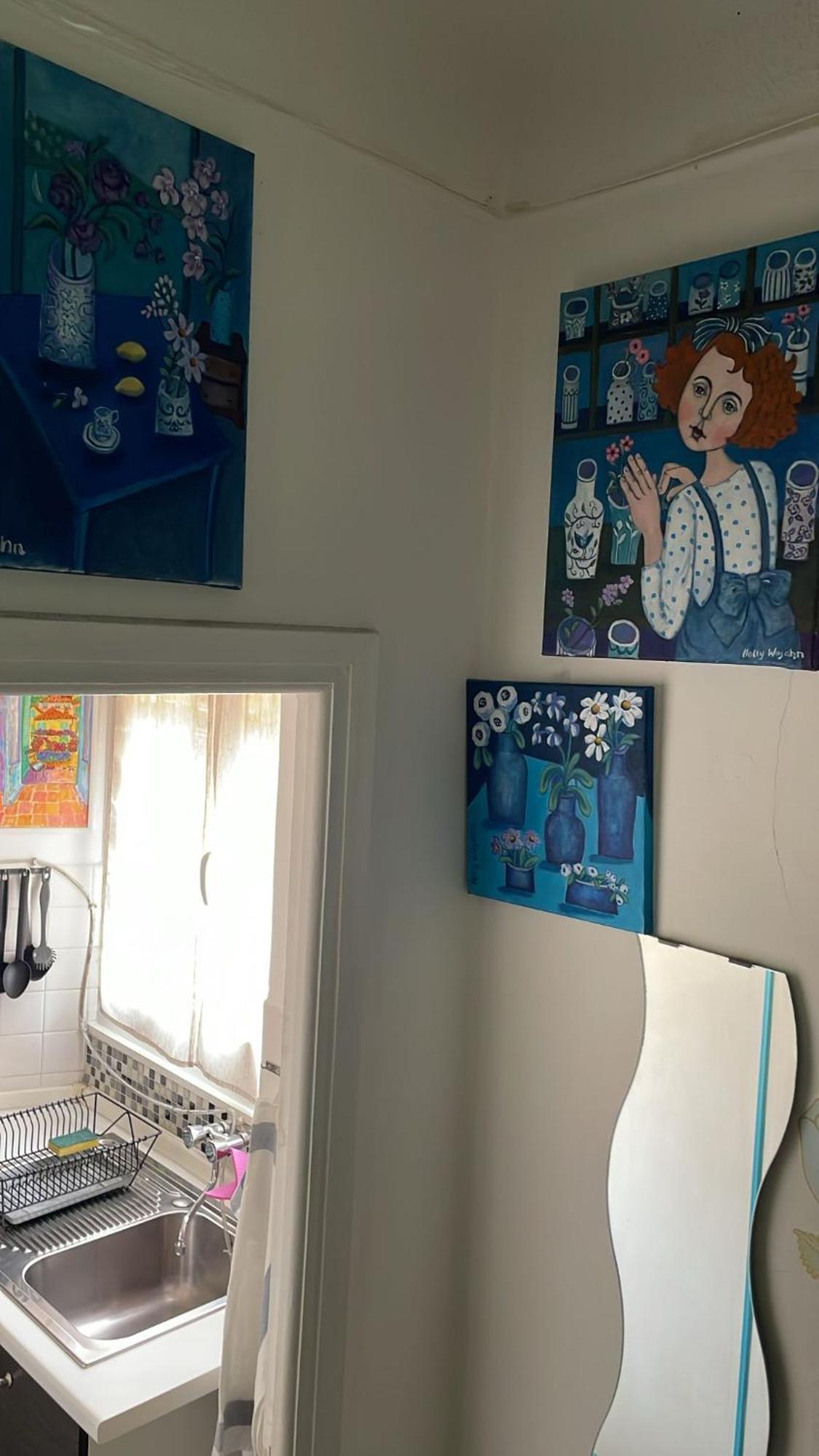 Welcome In The Cozy Blue Nest Pedestrian Menton Bagian luar foto